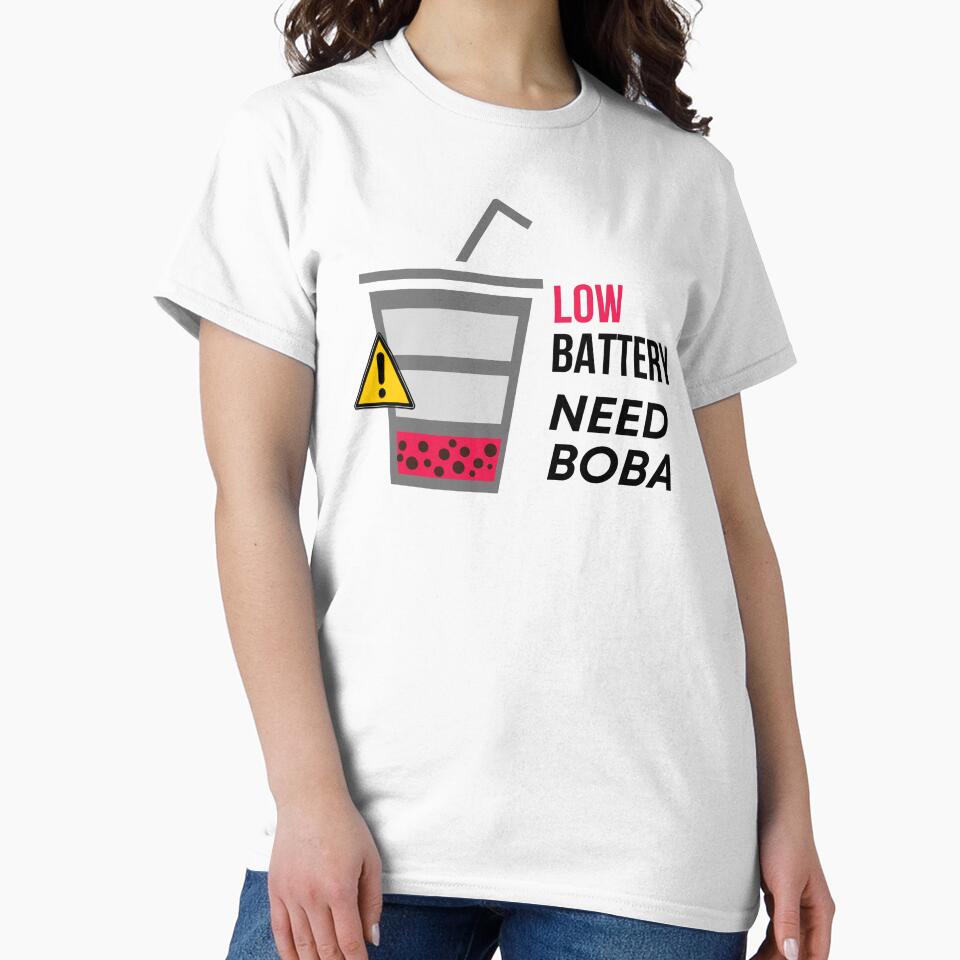 Low Battery Need Boba by ThoughtJumble