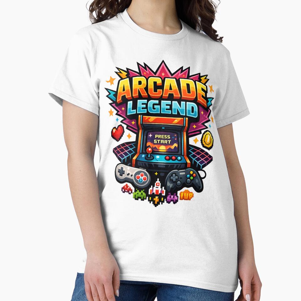 Arcade Legend - Retro Gaming by SidTastic