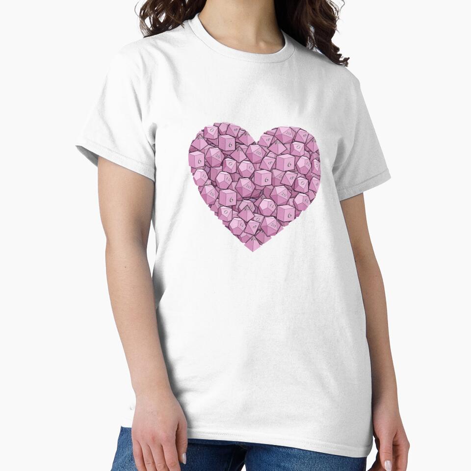 Dice Heart - Pink by -Solarly-