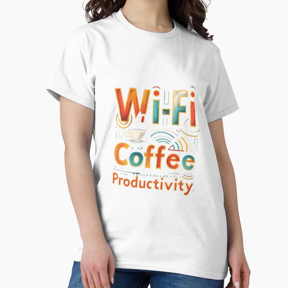 Connect & Create: The Ultimate Wi-Fi & Coffee Productivity Design by aiart-cutegirl