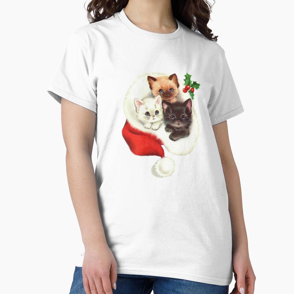 Vintage Christmas Cats by Pixiedrop