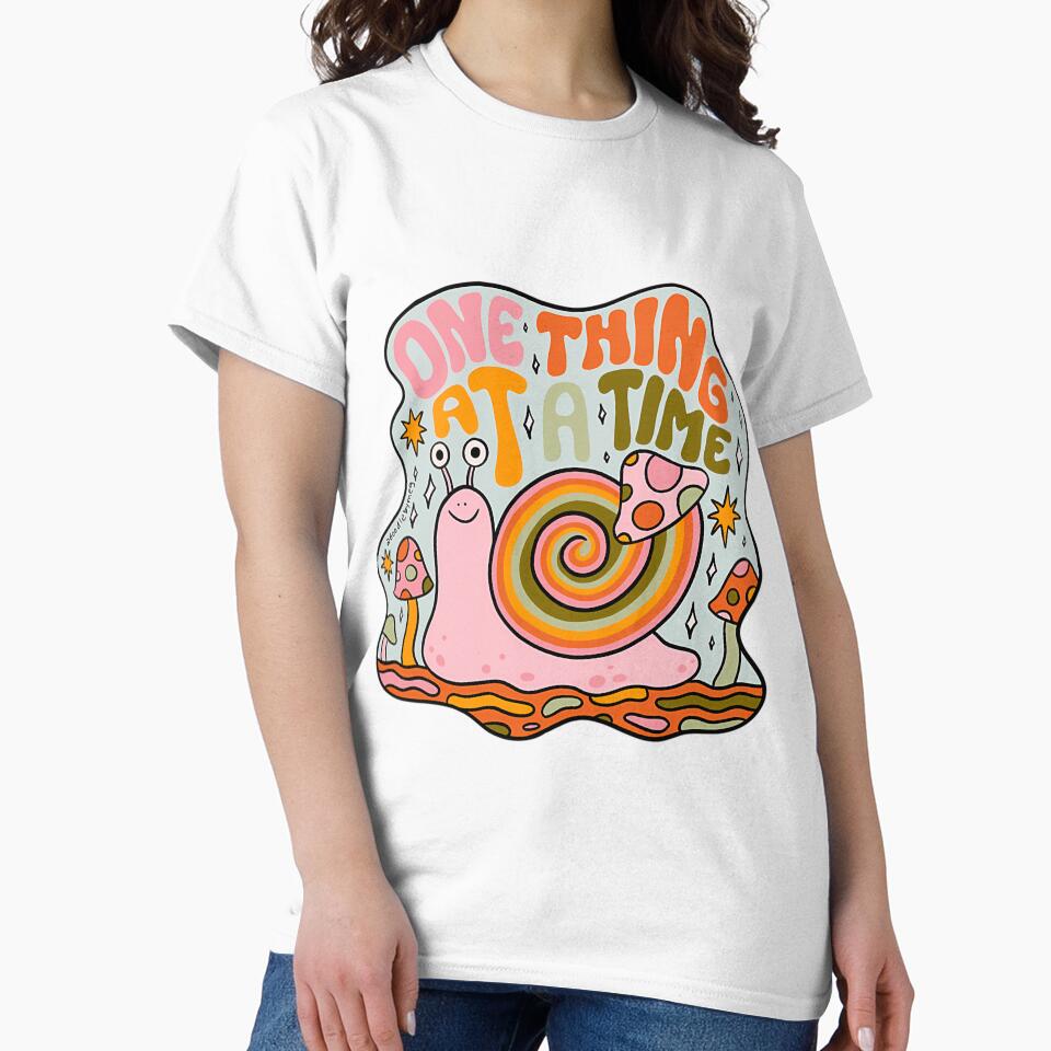 One Thing At A Time Snail by wbshgapdji73