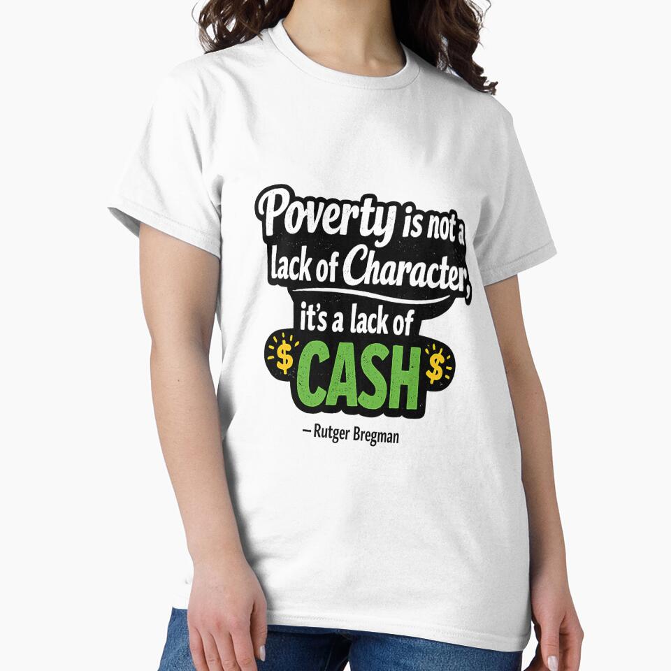 Rutger Bregman Quote T-Shirt by SociProgress