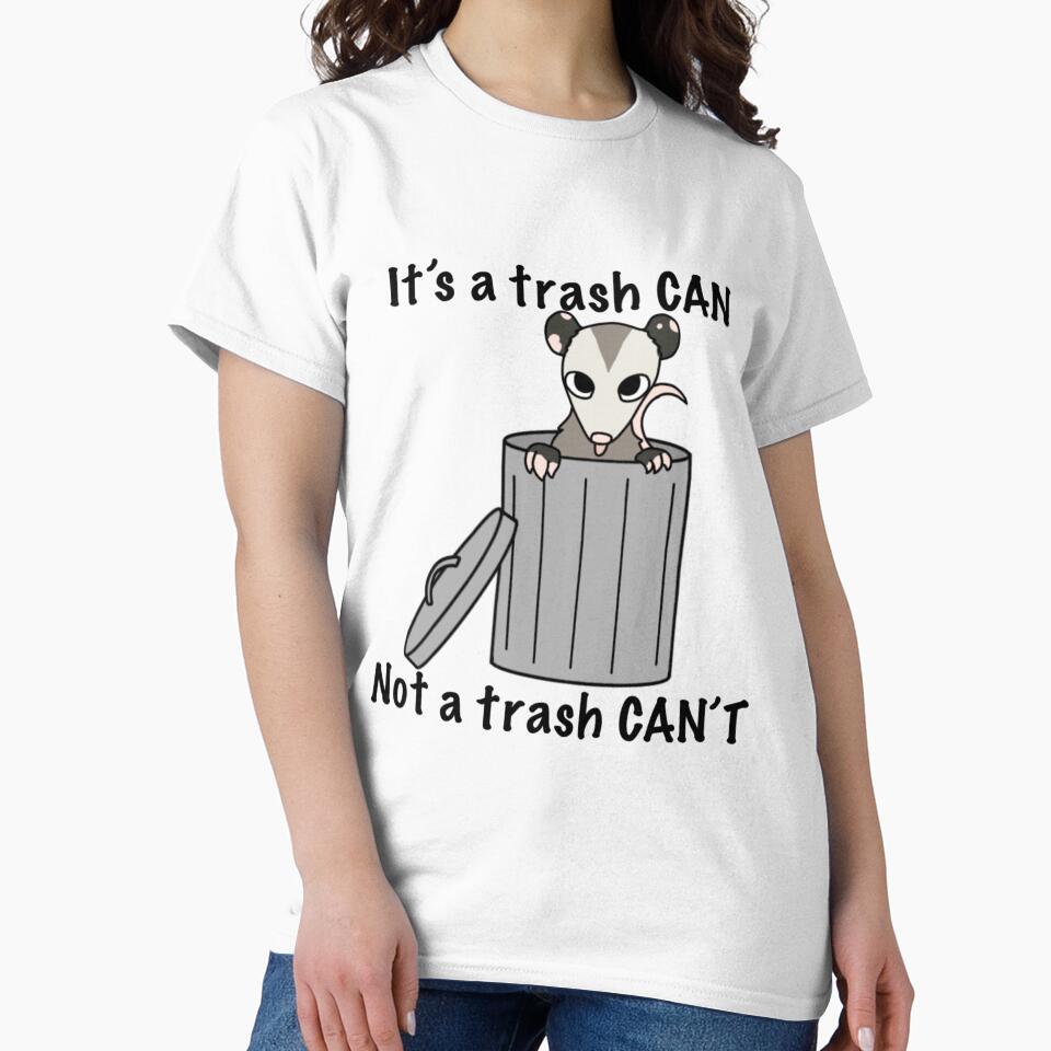 It's a trash can not a trash can't opossum by DolmanceWorks