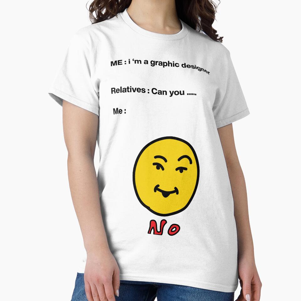 graphic designer meme t-shirt by KARTICK DUTTA