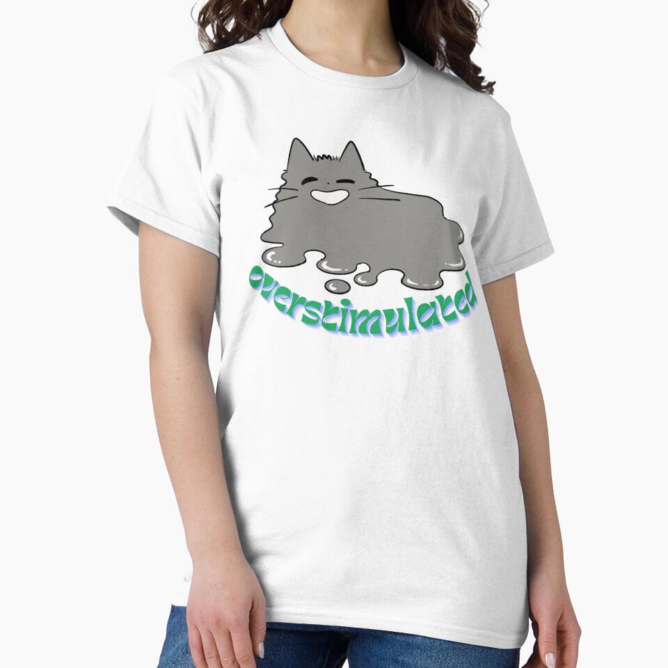 Overstimulated Puddle Cat by bandithaus
