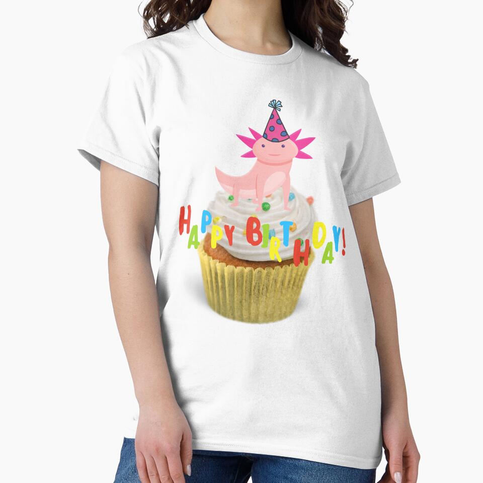 Happy Axolotl Birthday by BronikowskiART