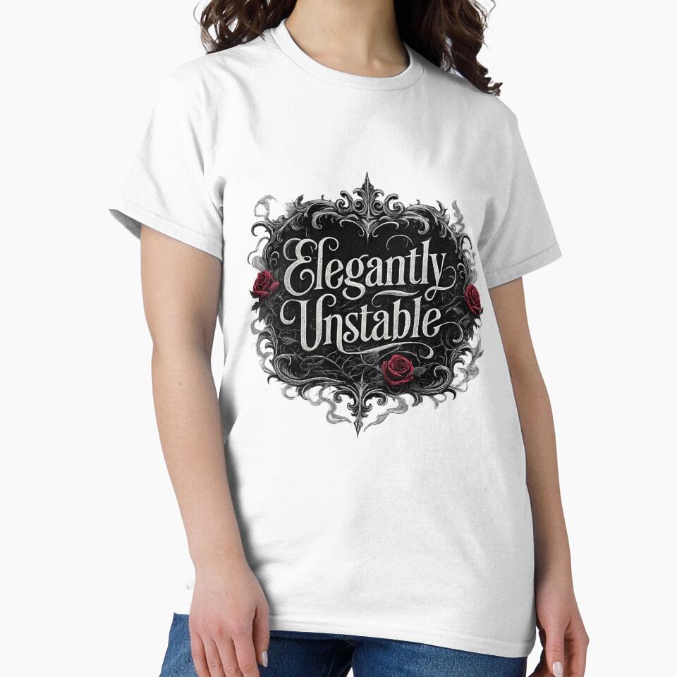 Elegantly Unstable – Gothic Dark Feminine Aesthetic by Mouraludia