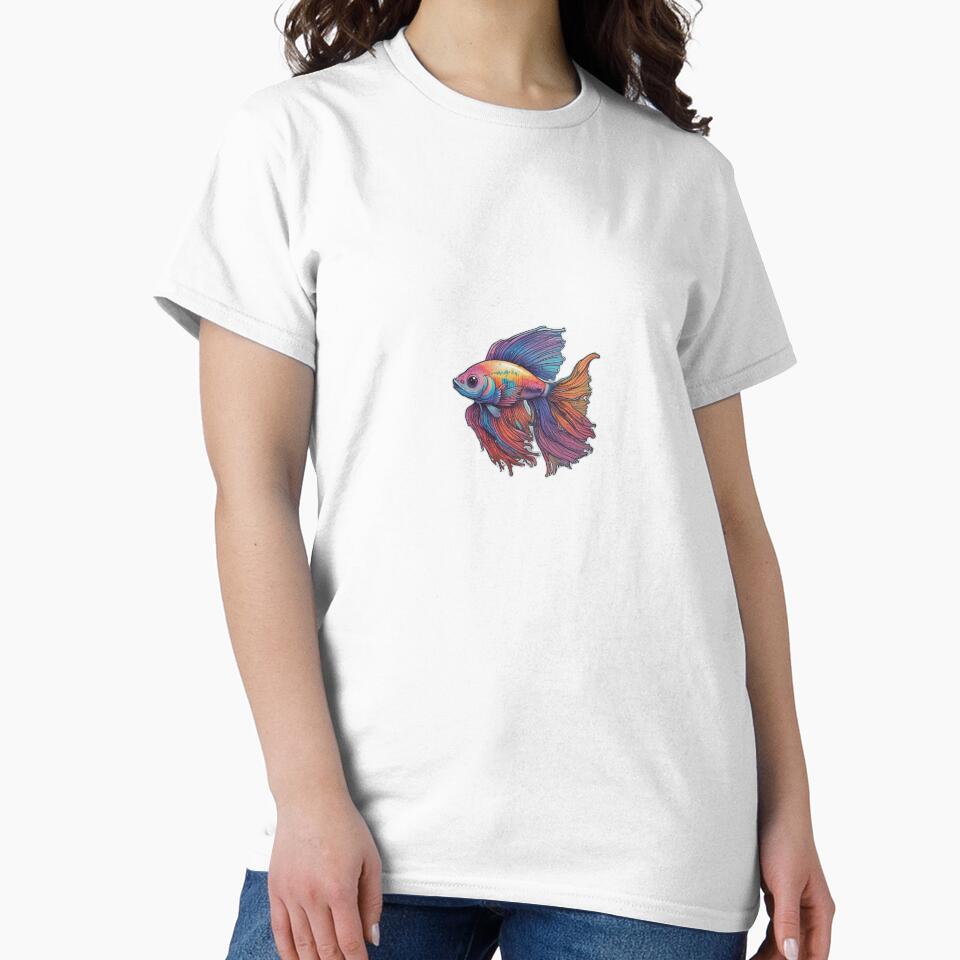 Rainbow Betta Fish by cheri-lychee