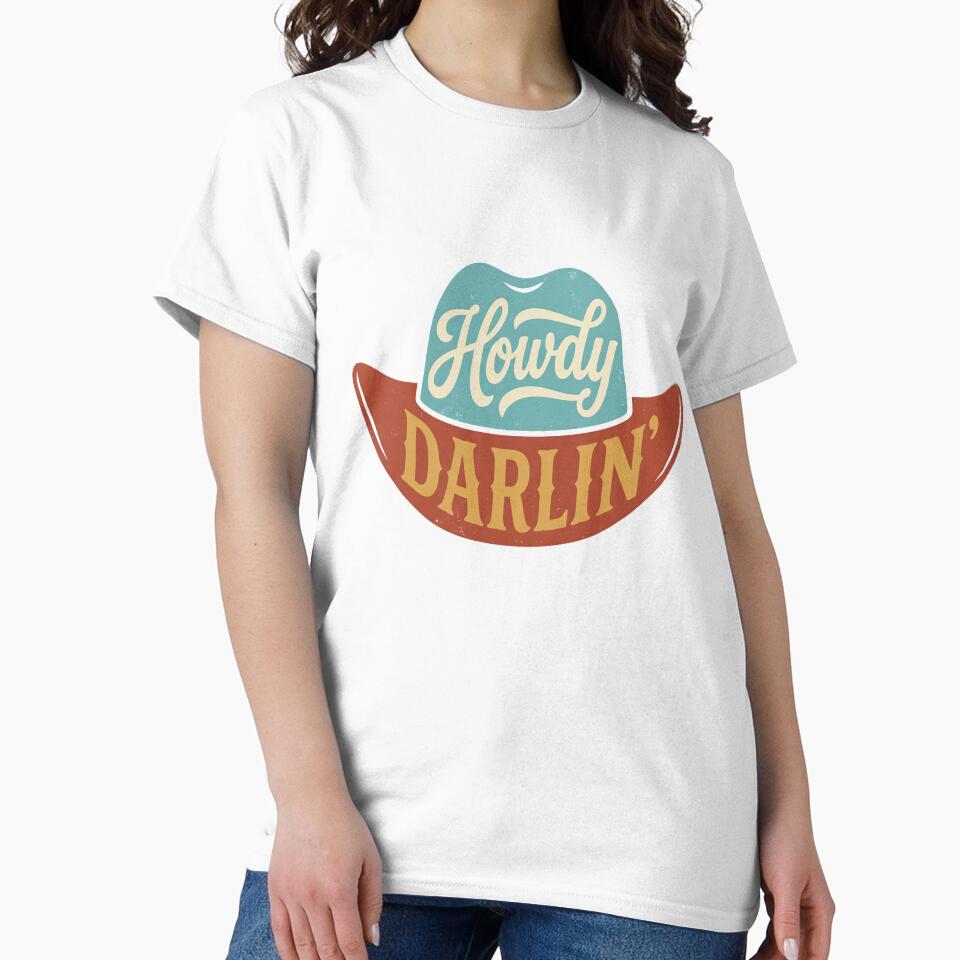 Howdy Darlin Western Cowgirl Hat by M&A Design House