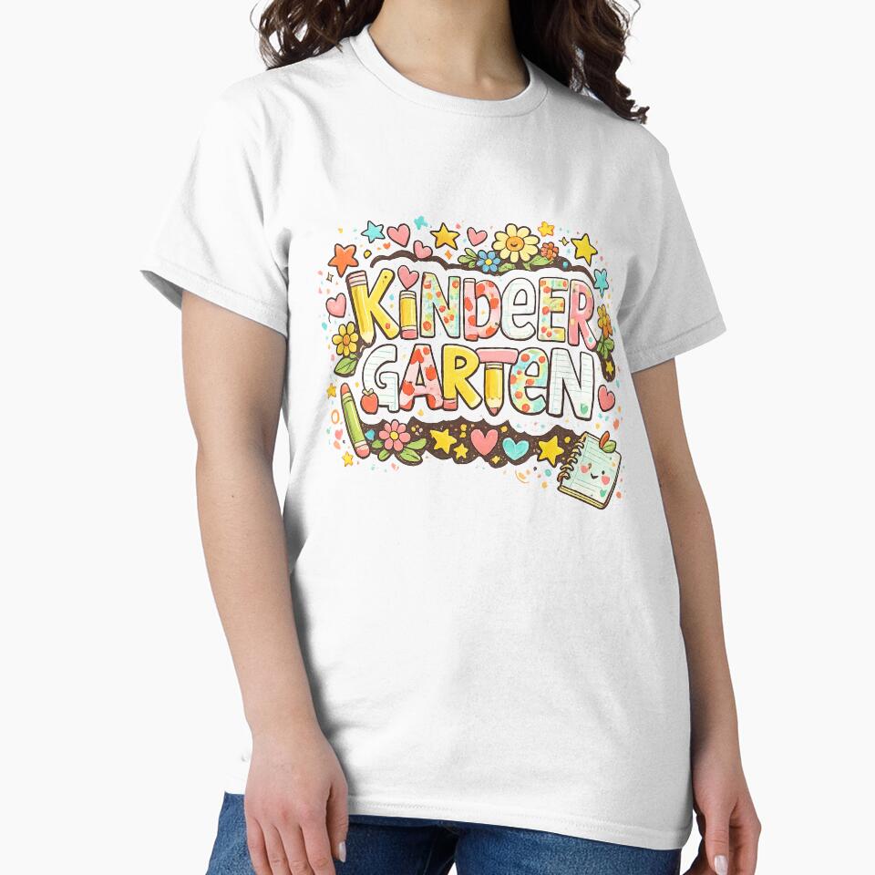 Happy First Day of School Outfits for boy girl Kindergarten by QuiteOrbit