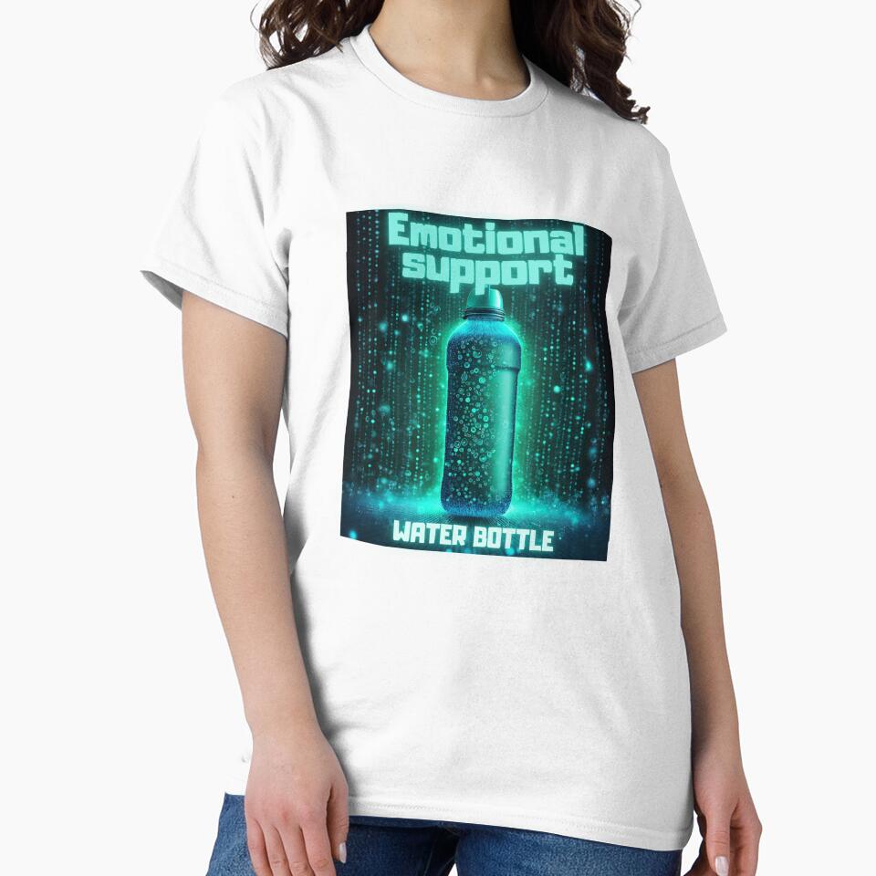Emotional Support Water Bottle Hydro Power by ChudyART