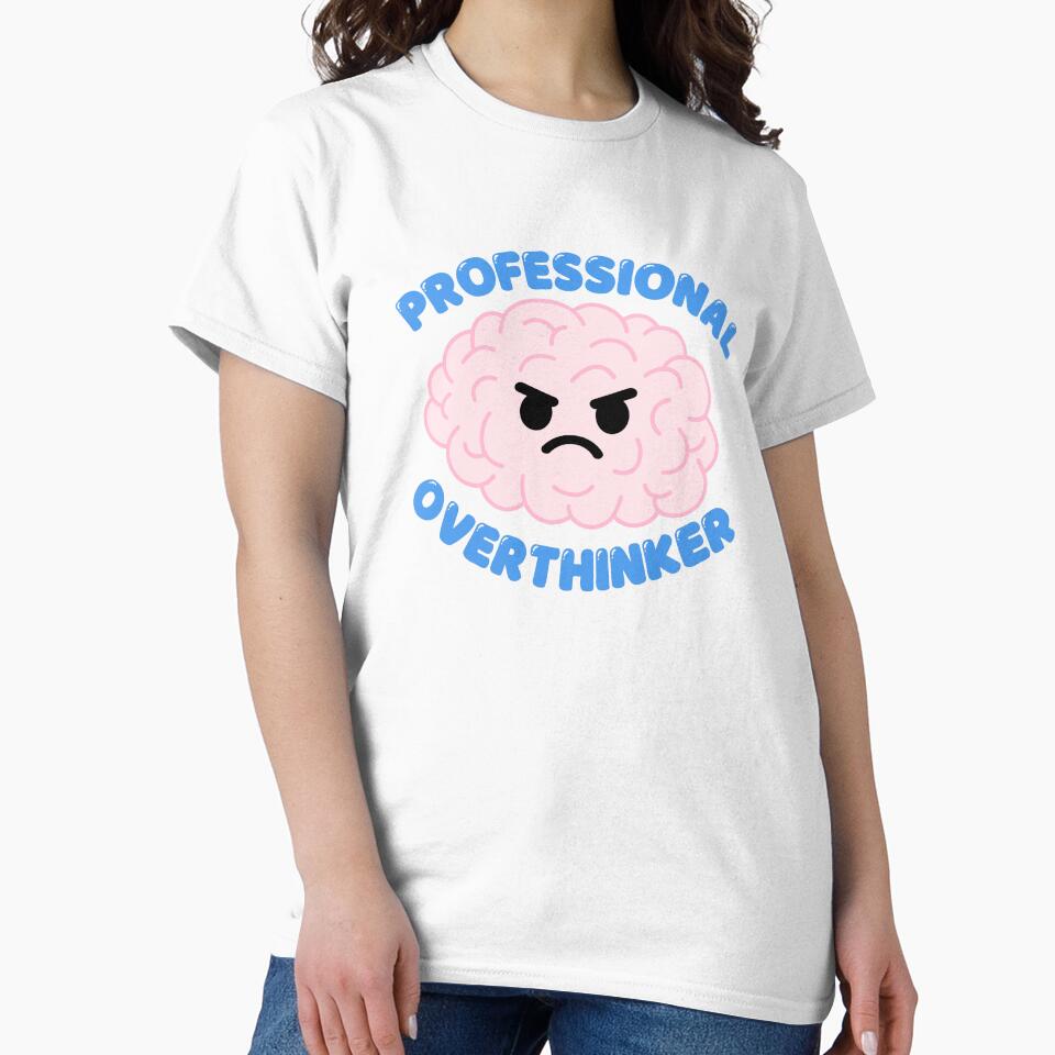 Professional Overthinker Brain by GlitterArtySVG