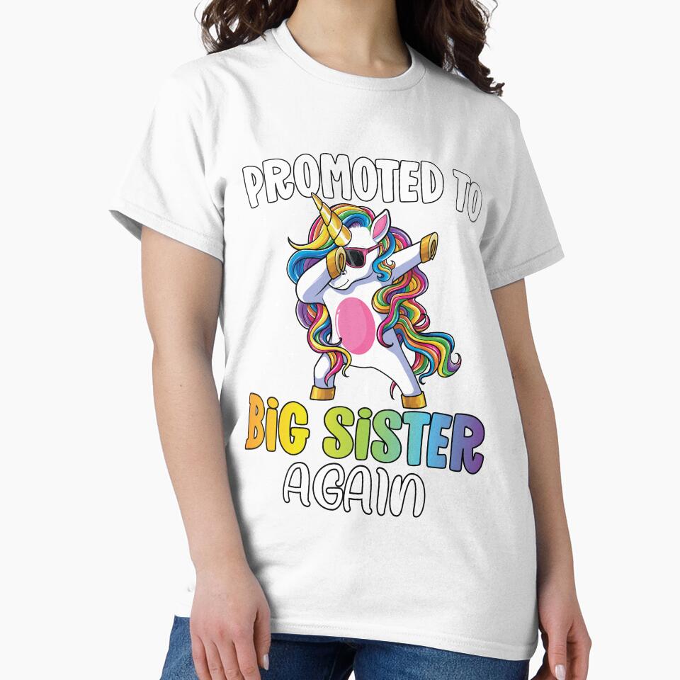Promoted to Big Sister Again Dabbing Unicorn Older Sister by mejeoshop