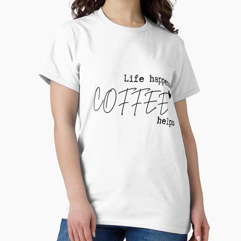 Coffee Helps Caffeine Addict Inspiration by VibeoCanvasShop