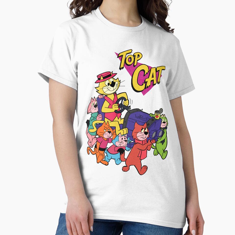 Top Cat Retro Funny Comics Cartoon by Animals Retro