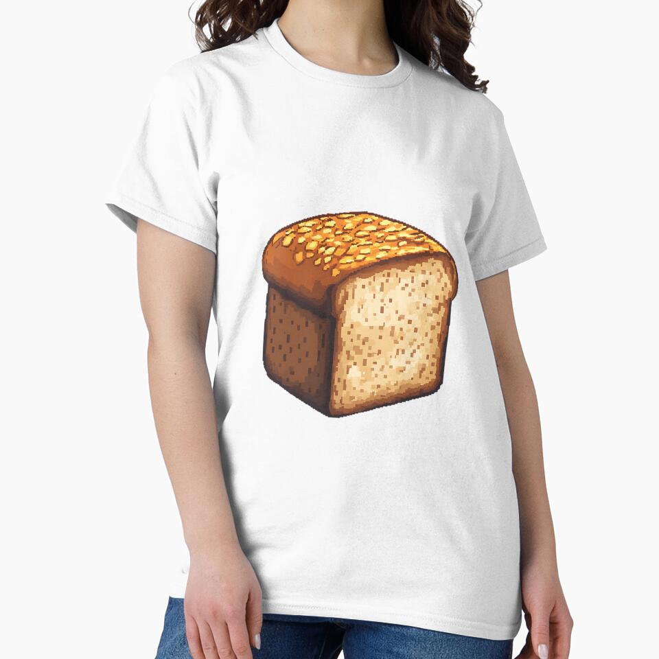 Retro Pixel Art: 8-Bit Bread by bapupa