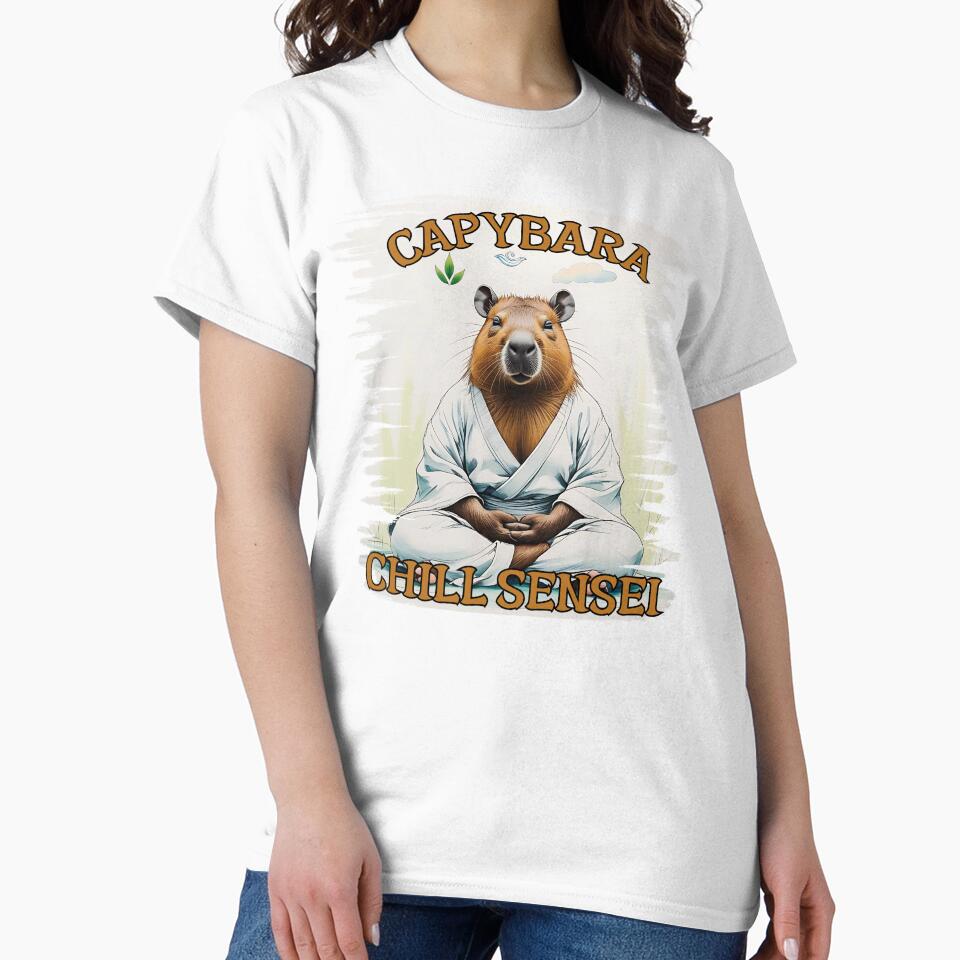 Chill Capybara Monk by TestudoDesign