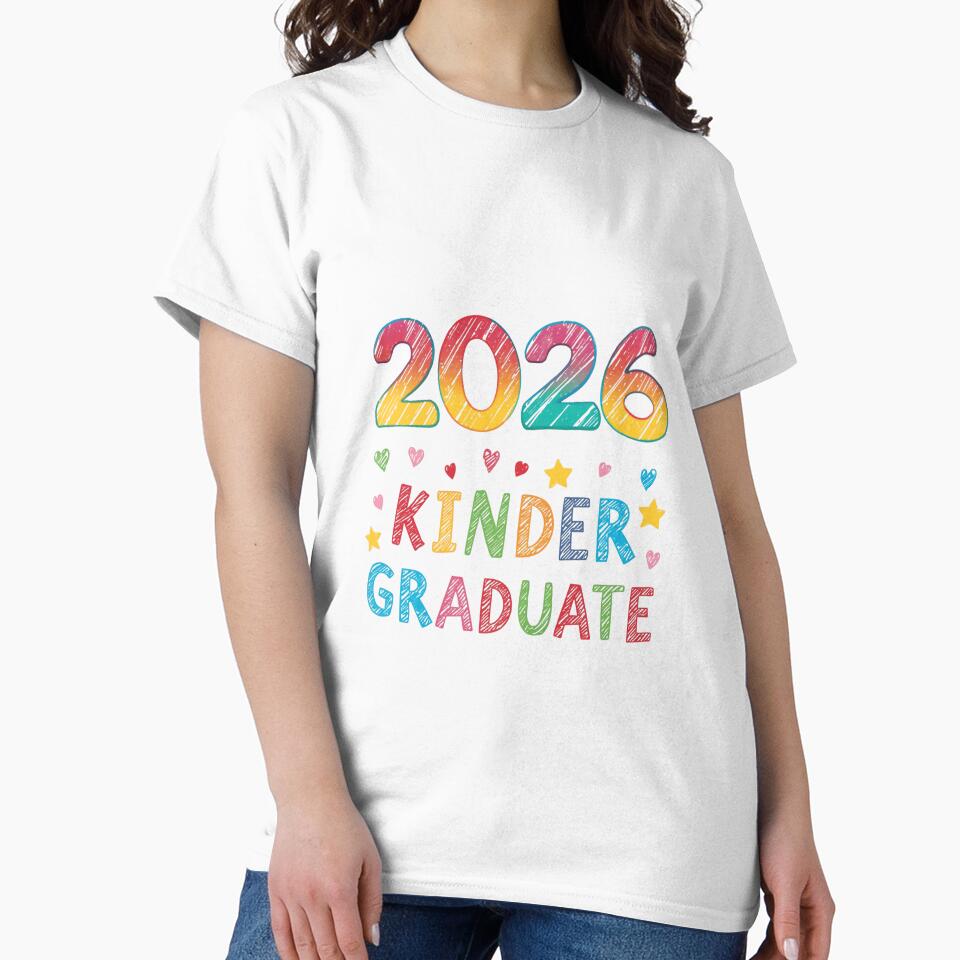 2026 Kinder Graduate Kindergarten Class Of Graduation by JonesFlora2025