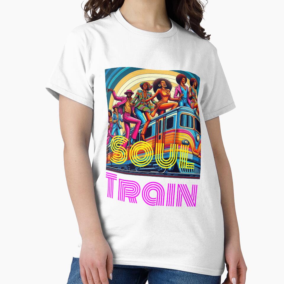 Soul Train Retro Style Energetic Dancers 70s to 90s by ShirtzTonight