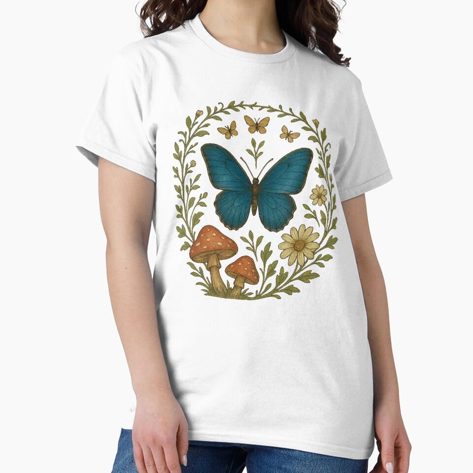 Enchanted Butterfly | Fairycore & Botanical Nature Apparel by Enchanted Garden
