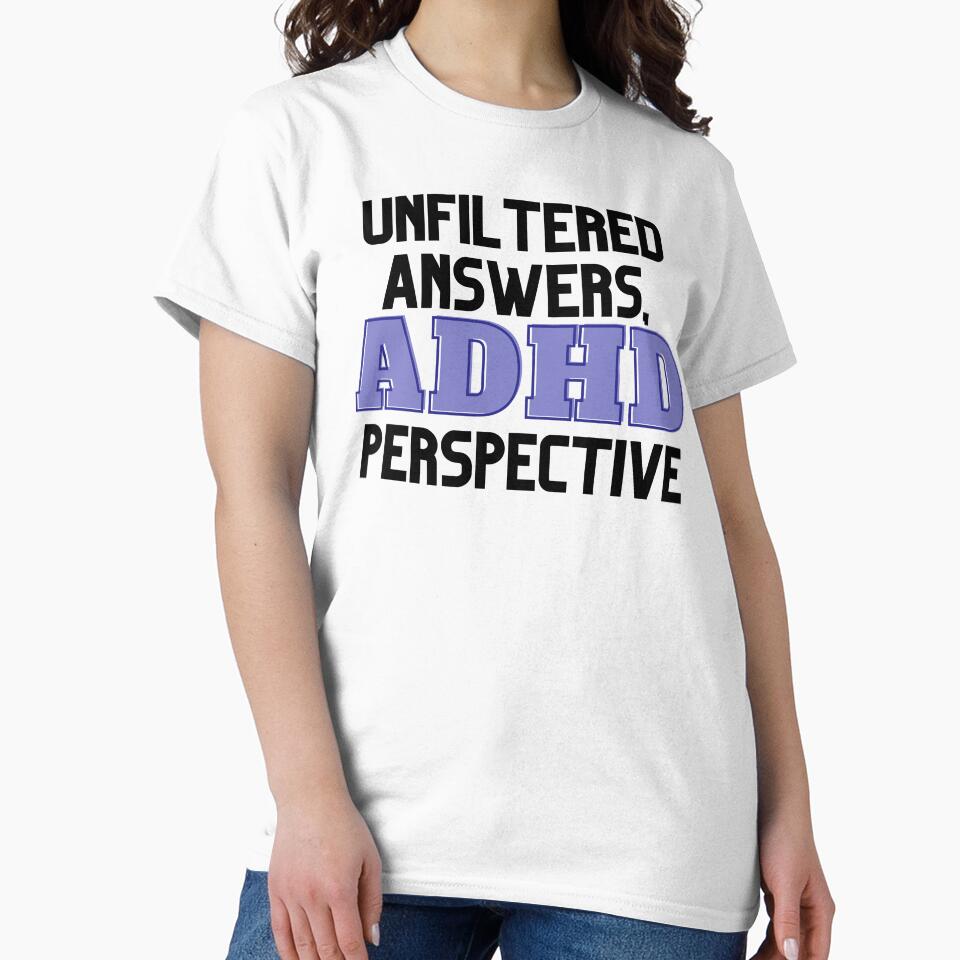 UNFILTERED ANSWERS, ADHD PERSPECTIVE PURPLE by ElectraW