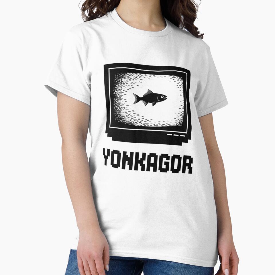 YonKaGor Webcore Fish Minimalist Aesthetic Graphic by Nordic Echo