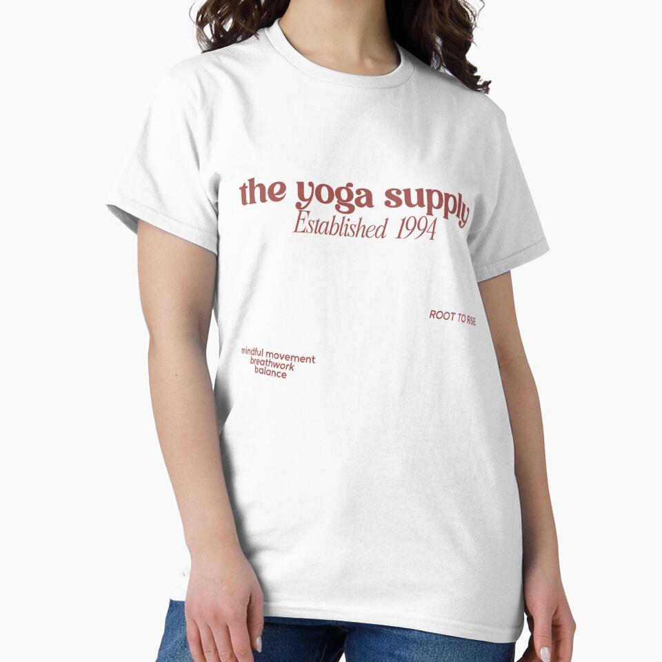 The Yoga Supply – Root to Rise | Wellness & Meditation Tee by shoporbitapparel
