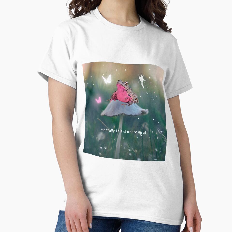 Fairy frog on a mushroom by CringyLunberg