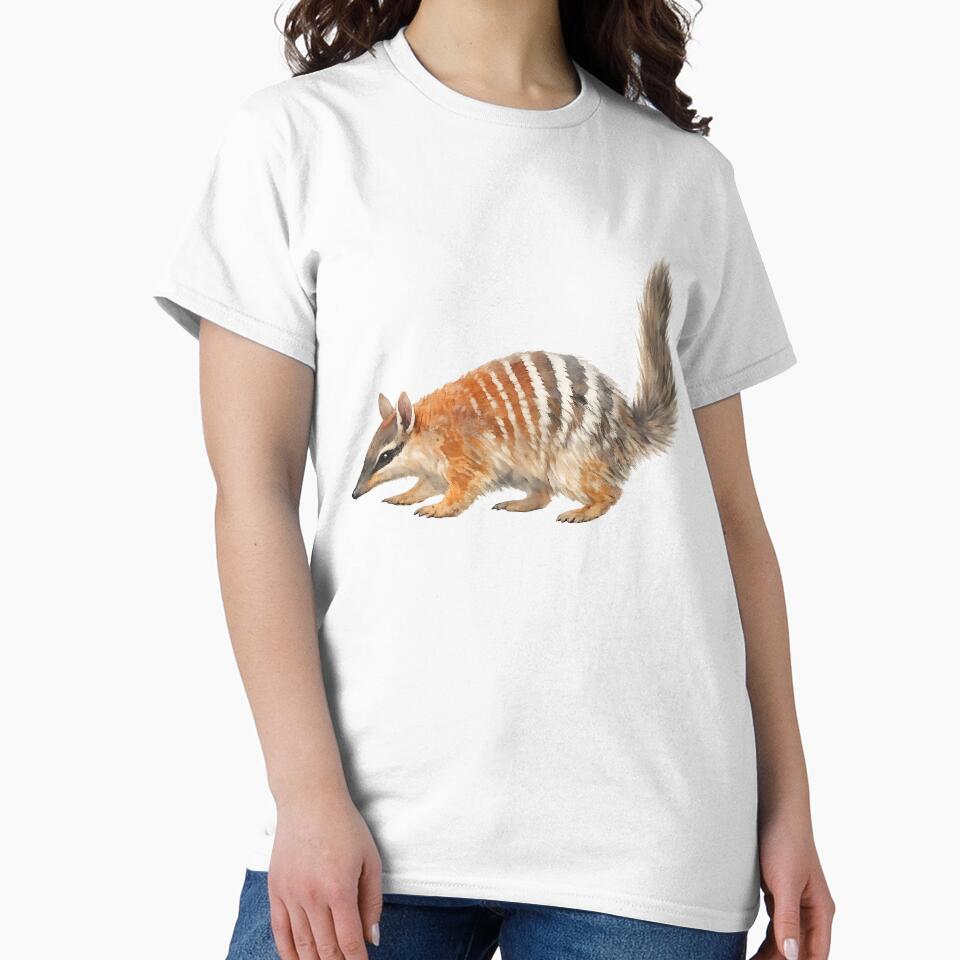 Foraging Numbat: Watercolour Illustration by Jaruart