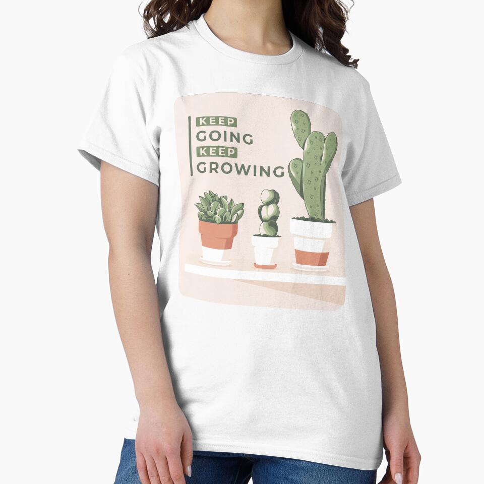 Plant and They Will Grow – Cute Plant Lover Illustration 4 by mcraft studio