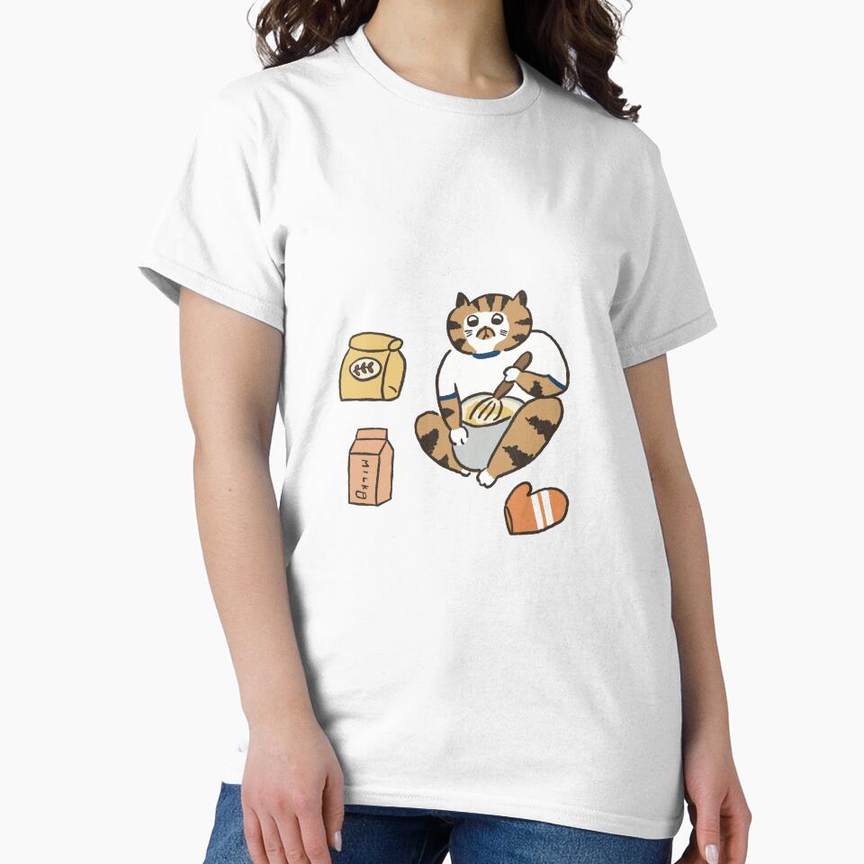 funny cat and bread,cat drawing by LittleAdong