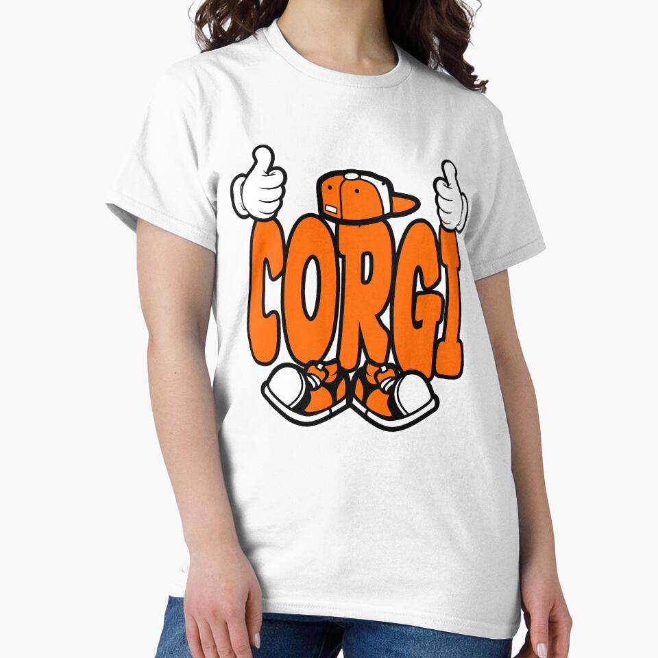 CORGI - PETS Graffitti Character Bold Retro by NFTWords