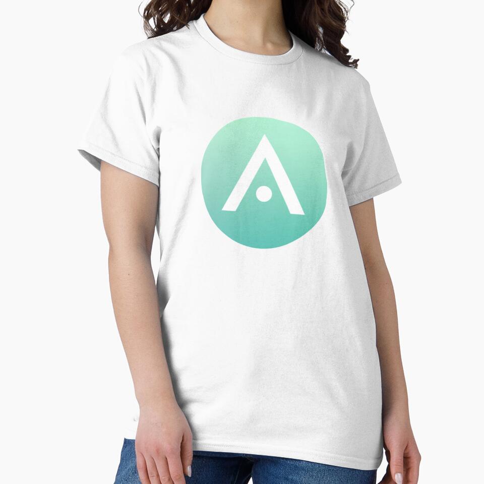 Mint Green Ombré Aveda Logo by Dalaura