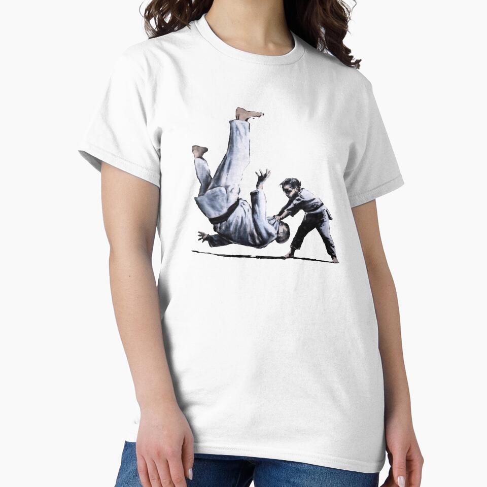 Banksy graffiti - Judo Boy by portokalis