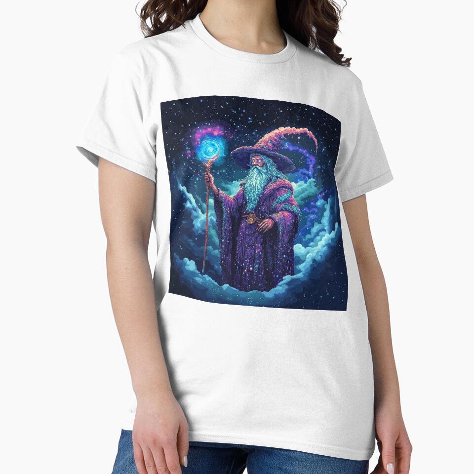 Space Wizard Pixel Art by Kaos-Bit