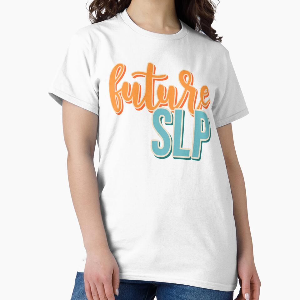 future SLP - orange and teal by Julia Santos