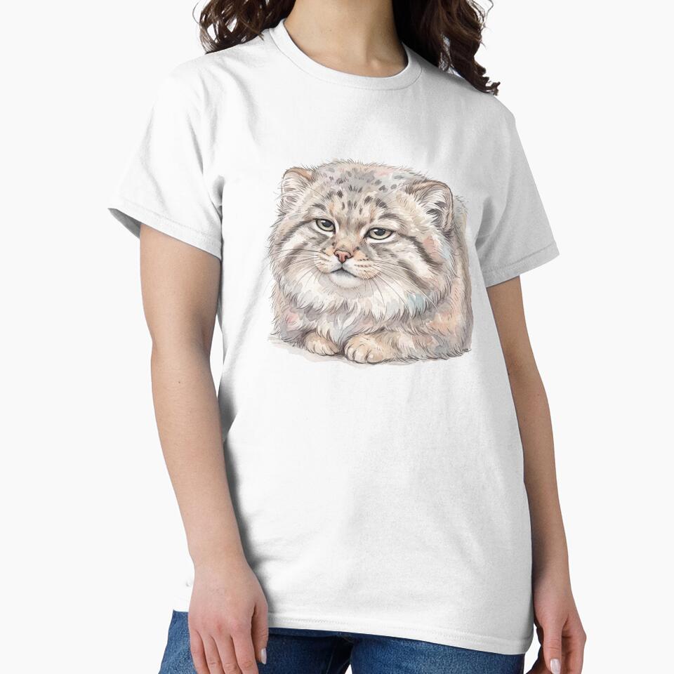Mentally Buffering Manul | Funny Pallas Cat (Manul) Loaf Design by HelgaCraftery