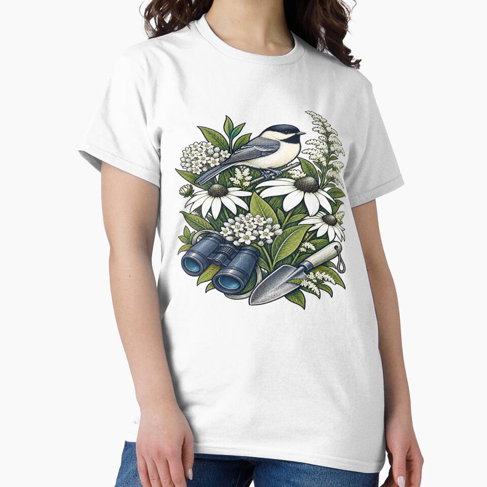 Chickadee in the Native Garden by UrbanCanvvas