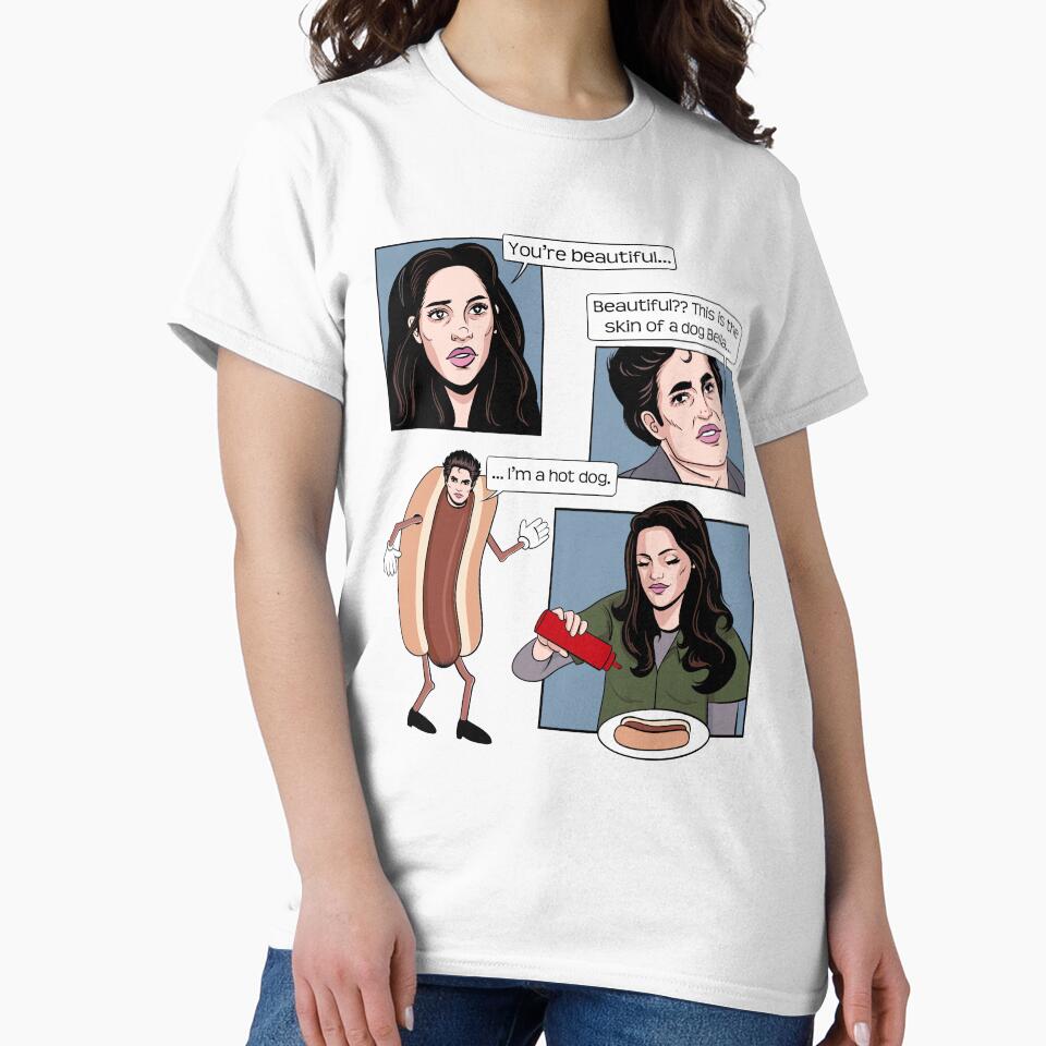 You’re Beautiful… This Is The Skin Of A Dog Bella Funny Twilight Hot Dog Meme by Dela3