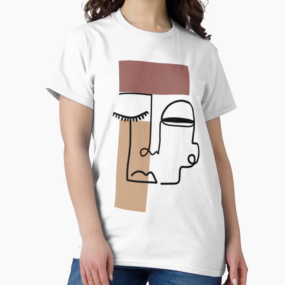 Minimalist Woman face by mrdvb19