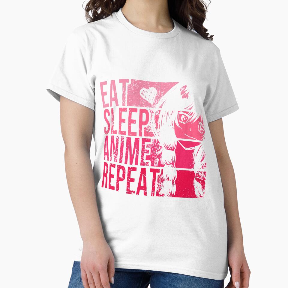 Eat, Sleep, Anime, Repeat, Anime Lovers, Otaku, Japanese Manga by GeorgianaConn
