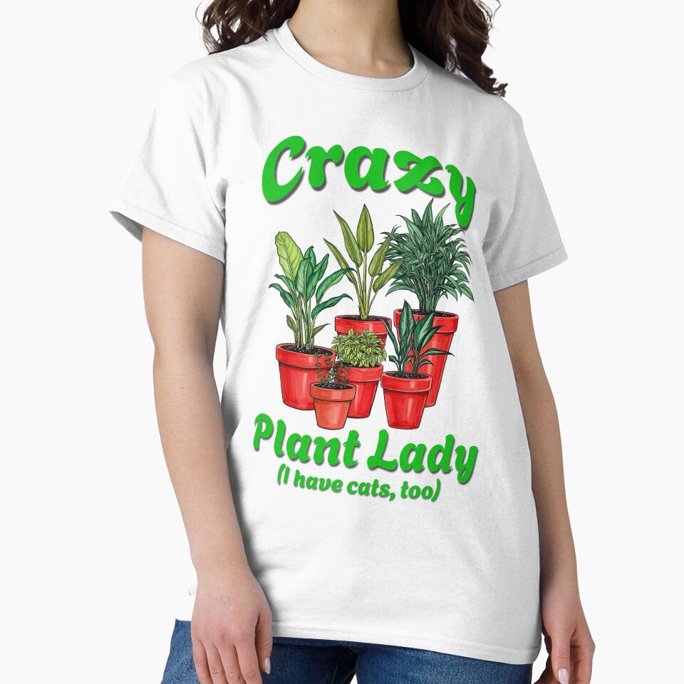 Crazy Plant Lady (I have cats, too) by MouseWisdom