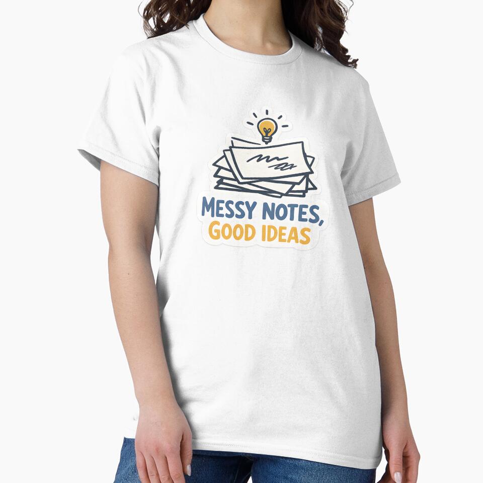 Messy Notes Good Ideas Minimal Creative Design by Naviora