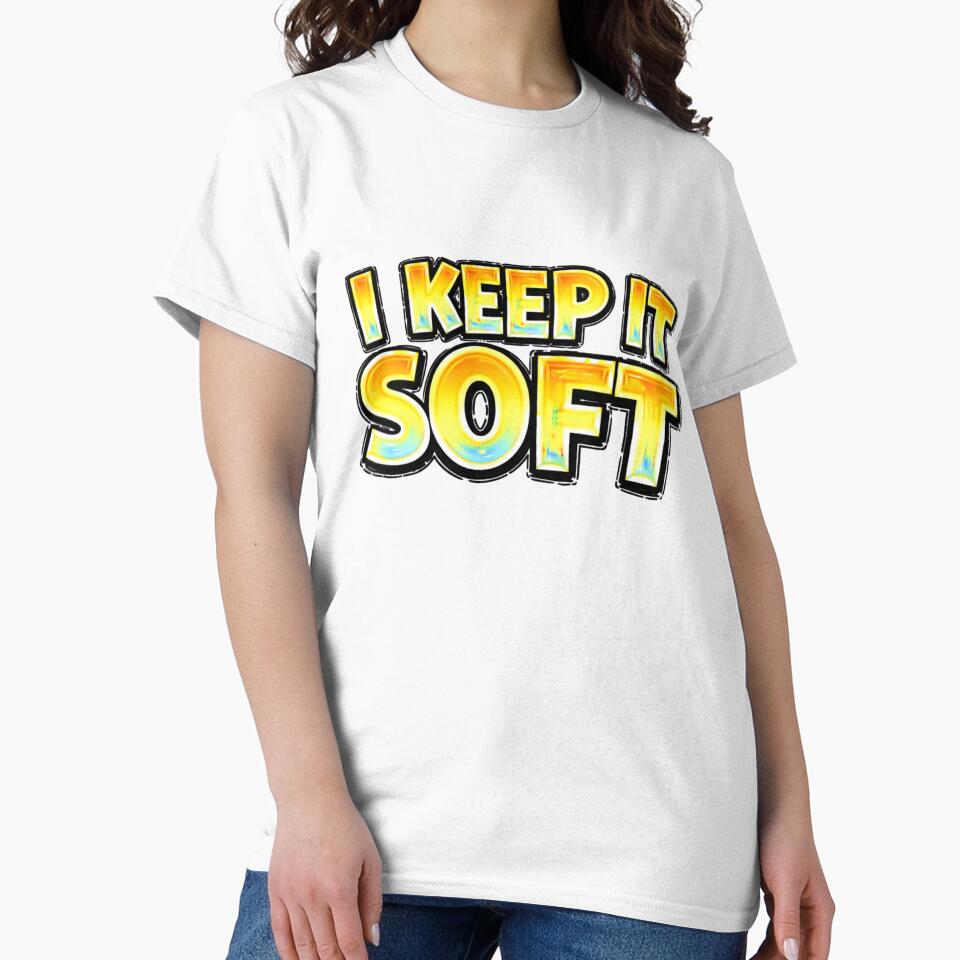 I KEEP IT SOFT – hand drawn childlike typography by Mac Sketches