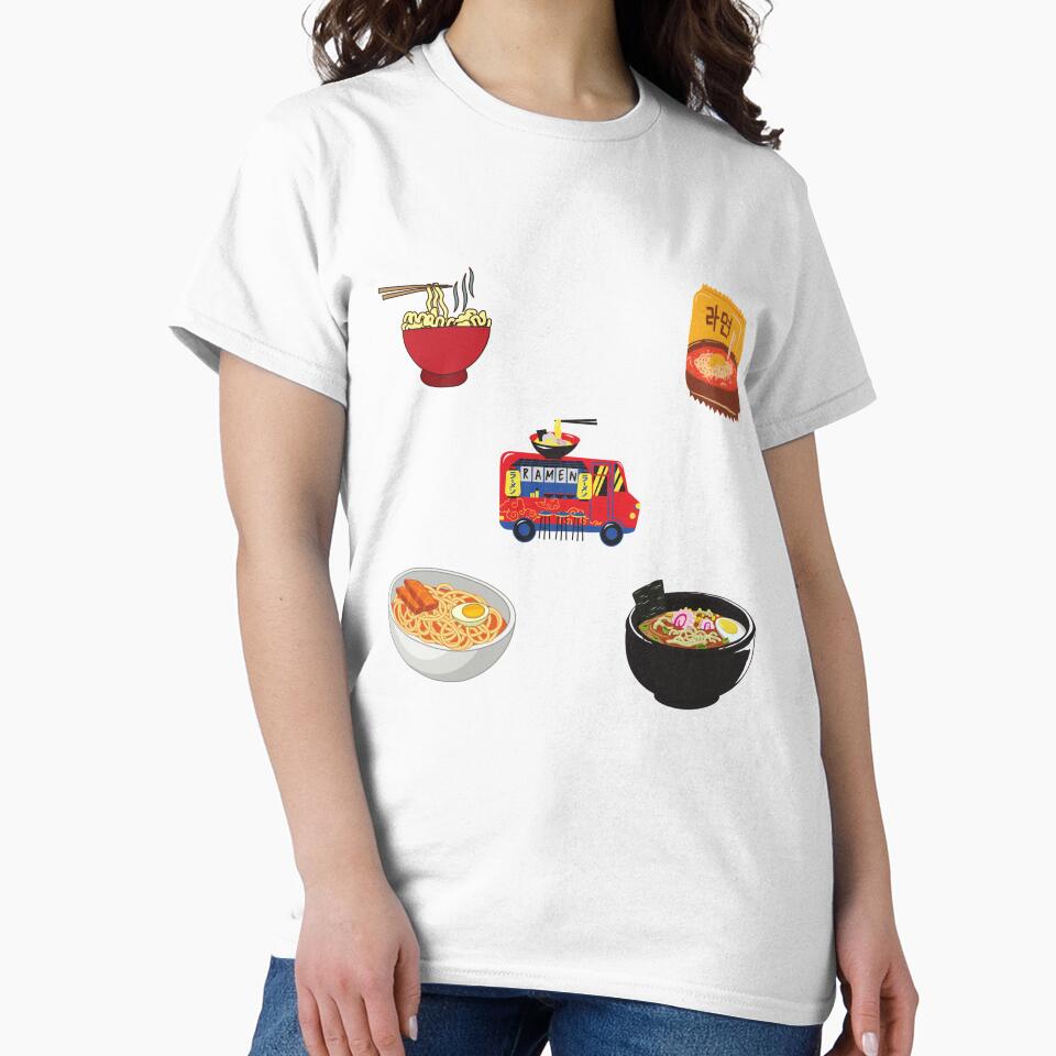 noodles sticker pack by AGDesignstore