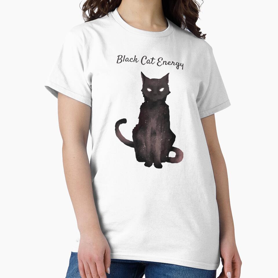 Black Cat Energy // by Art by Maria Milenova