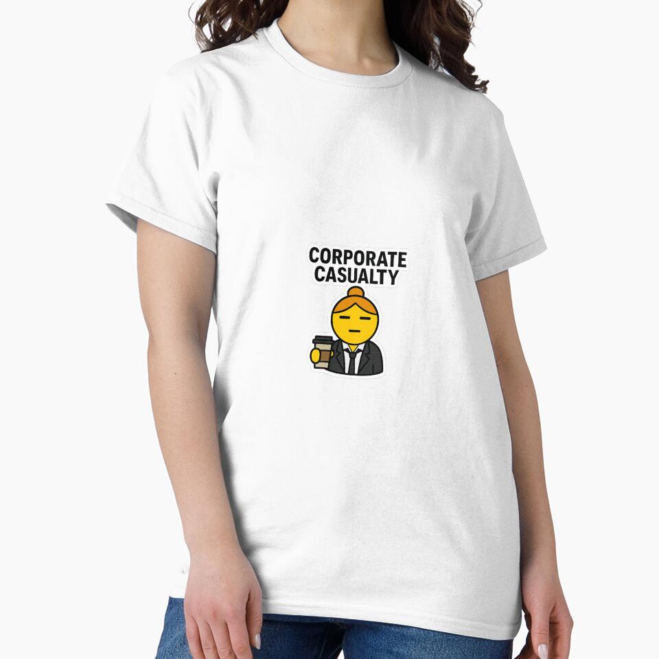 Corporate Casualty Sticker by spisc01