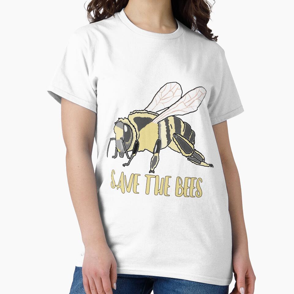 Save The Bees Drawing by RevolutionInPaint