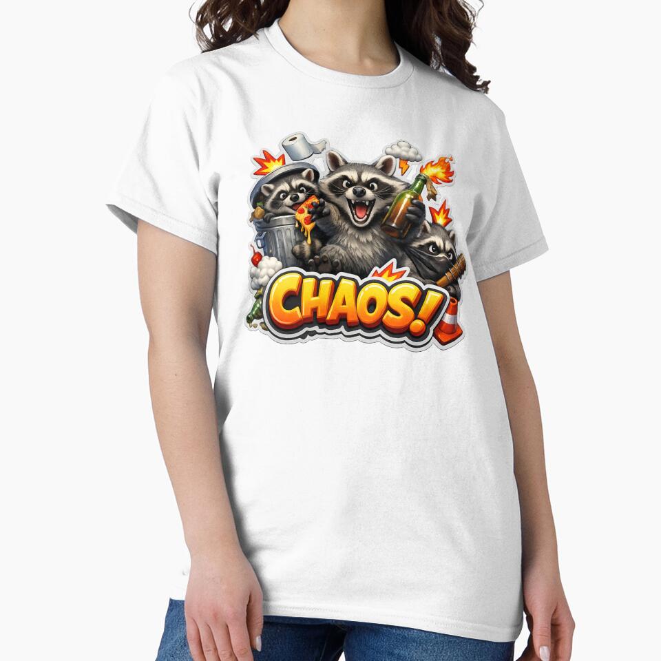 Raccoon Chaos Oversized 3D by MR4me